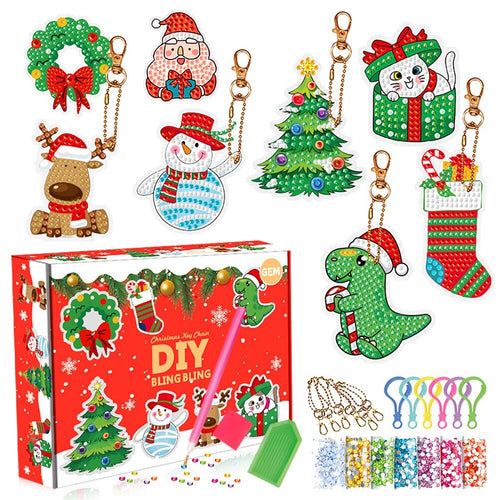 Luvikno | 5D Jul DIY Diamantmalingssett