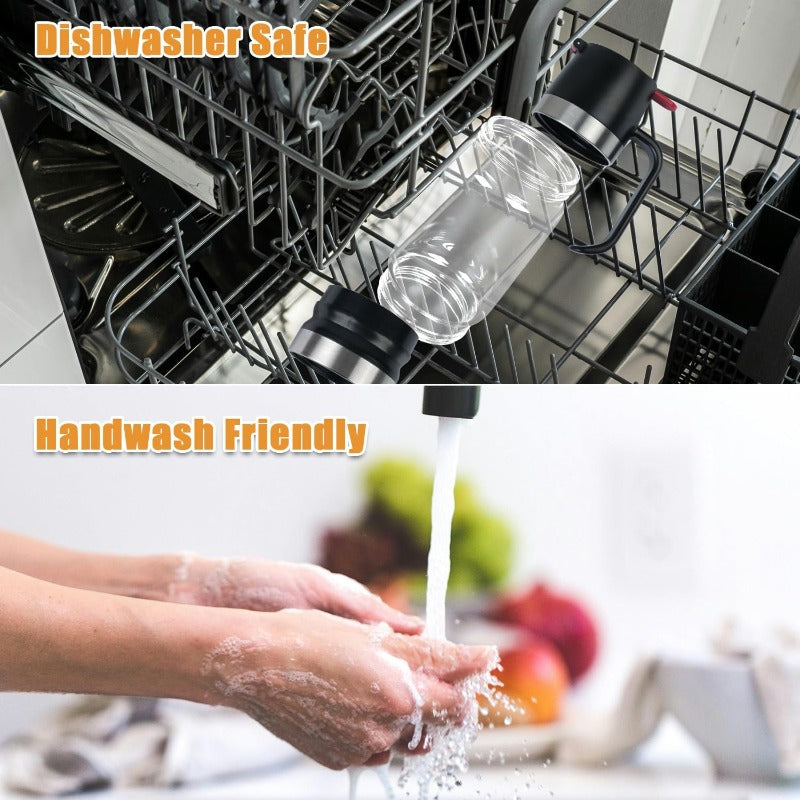 No-Drip Glass Honey Dispenser Luvikno