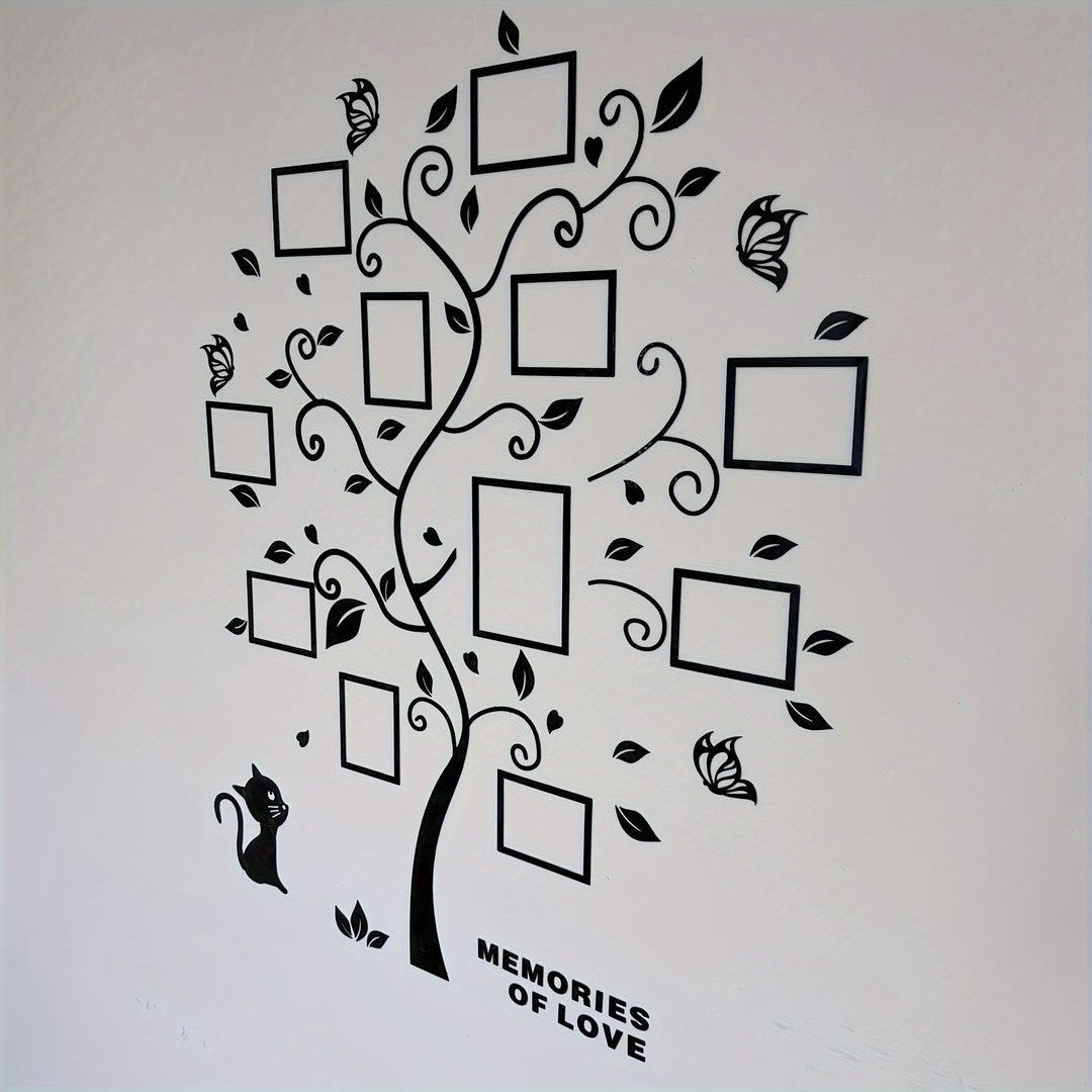 MemoryTree - Unik 3D Foto Tre Veggdekorasjon Luvikno