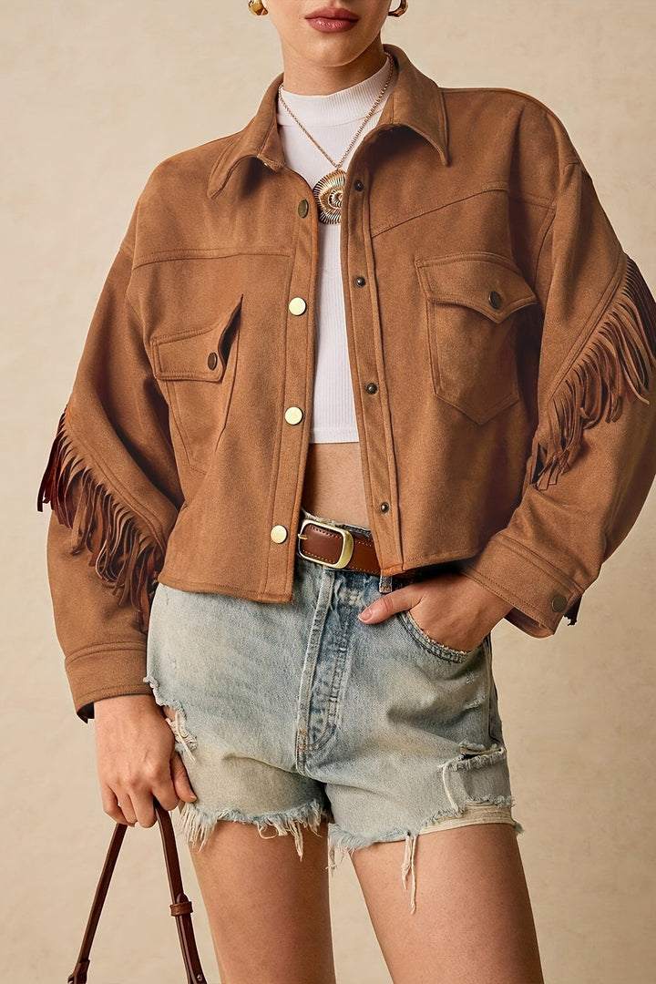 Luvik | Trim Drop Shoulder Casual Jacket