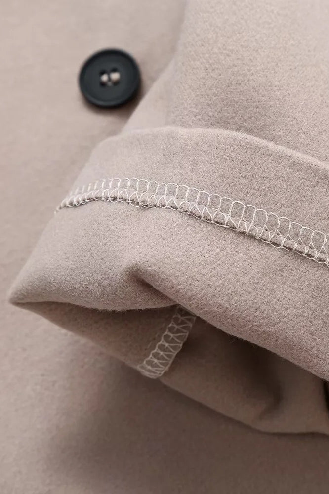 Luvik | Tupla- nappinen villa- takki