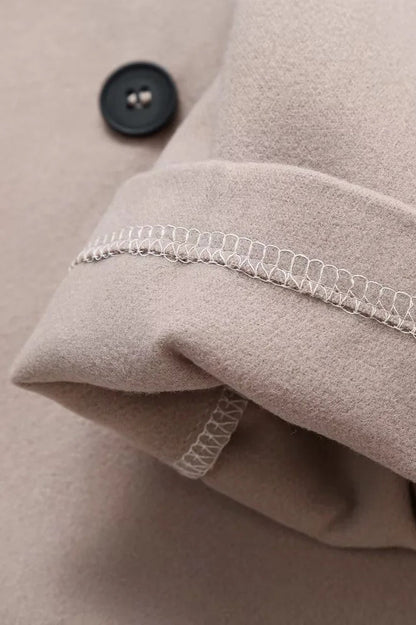 Luvik | Tupla- nappinen villa- takki