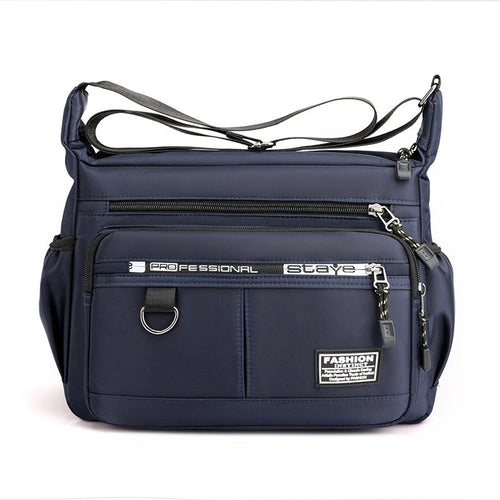 Herre messenger bag med flere lommer | Luvikno