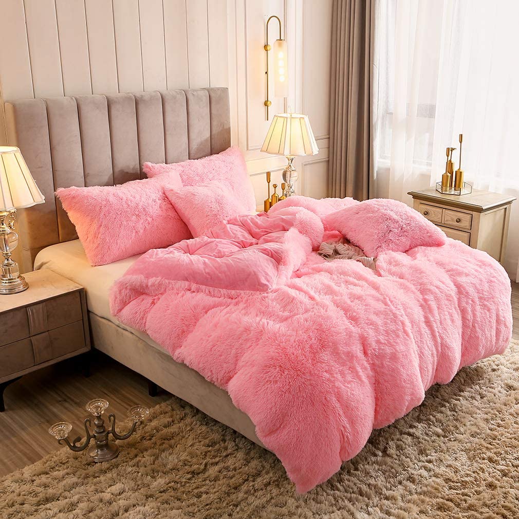 Luvikno | Ultra Soft Plush Duvet Cover Set with Zipper - Luksus & Komfort