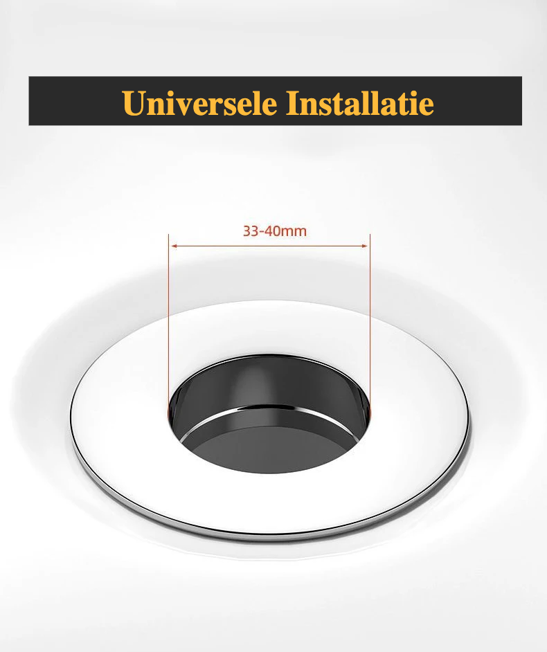 CleanSeal Universal Pop-Up Vaskepumpe Plug Luvikno