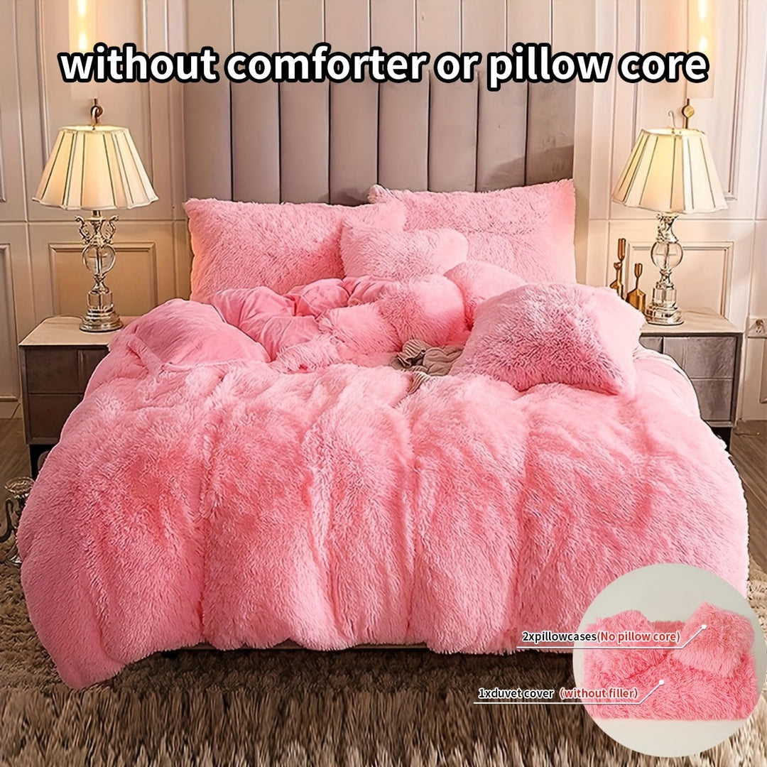 Luvikno | Ultra Soft Plush Duvet Cover Set with Zipper - Luksus & Komfort