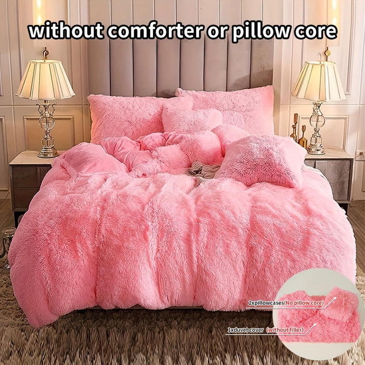 Luvikno | Ultra Soft Plush Duvet Cover Set with Zipper - Luksus & Komfort
