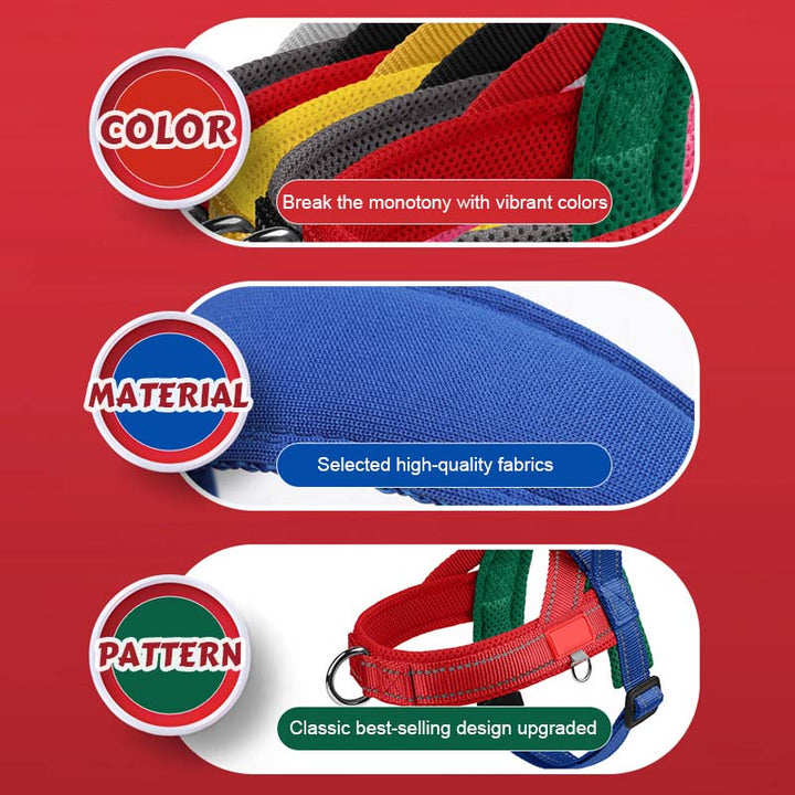 PawEase Comfort Harness — Avslappet påkledning og ubegrenset frihet for hunden din | Luvikno