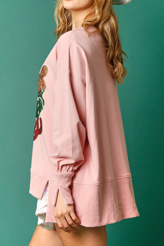 Luvik | Joulumakeiset Mukit Paljetit Rennot Lörpöttelypusero