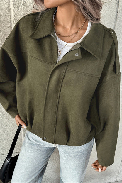 Luvik | Kaulus Suihkepuvun näköinen Bomber-takki