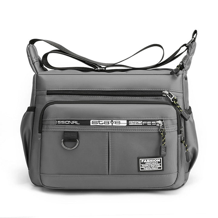 Herre messenger bag med flere lommer | Luvikno