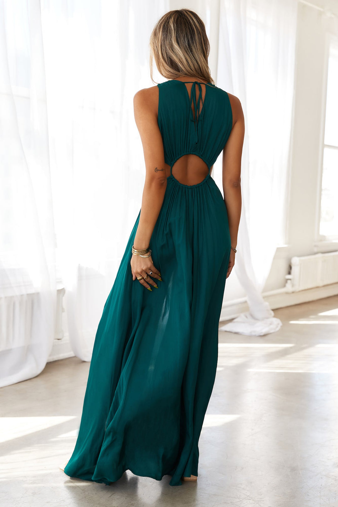 Luvik | MOLLY Since I Met You Maxi Dress Green