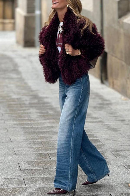 Luvik | Fuksia Hue Fleecetakki