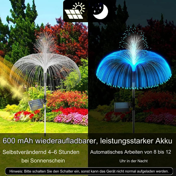 Solarglødende gelélamper | Luvikno