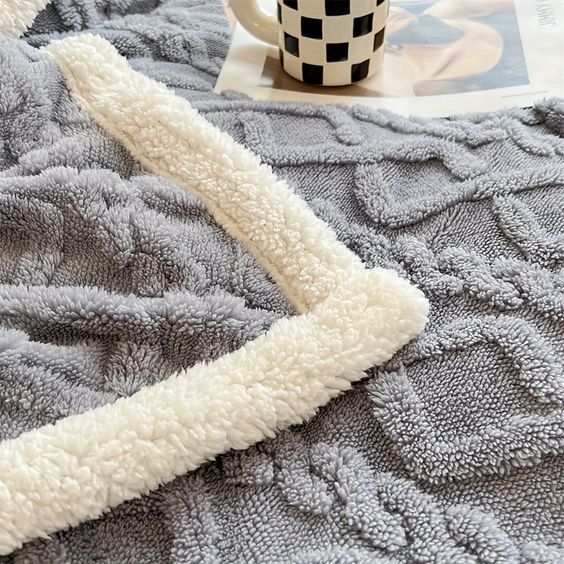 Luvikno | Vintage Luxe Reversibel Fleece Teppedekke - Essensielt for Vinter