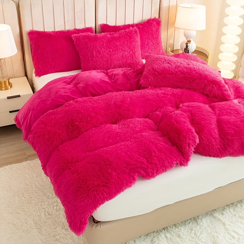 Luvikno | Ultra Soft Plush Duvet Cover Set with Zipper - Luksus & Komfort