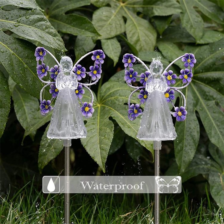 Luvikno | 👼Vanntette Solar Engel-lampe