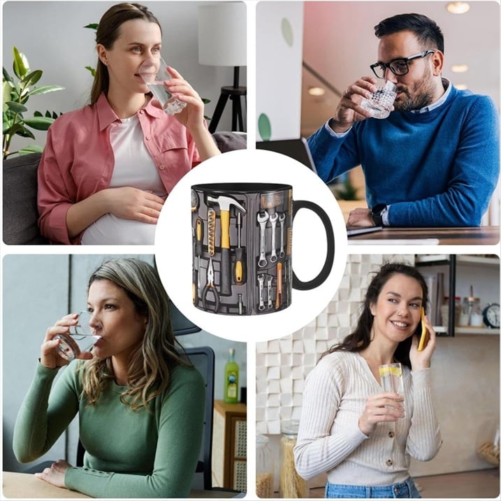 CraftMaster Precision Mug — Feire din skaperkraft med hver slurk i robust stil | Luvikno