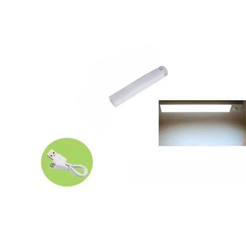 Smart Sensor LED Nattlys - Bevegelsesaktivert, Lysdempbar & Oppladbar Luvikno