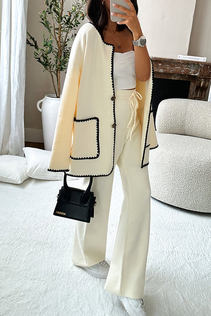 Luvik | Zu Stil Edge Koristeltu Laukku Rentoa Muotia Takki