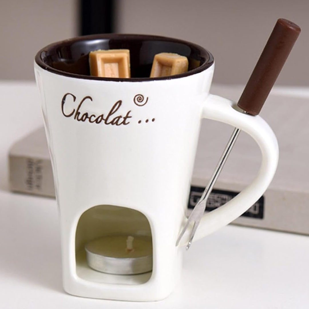 ChocoFondue - Elegant bolle for smeltbar sjokolade og ost Luvikno