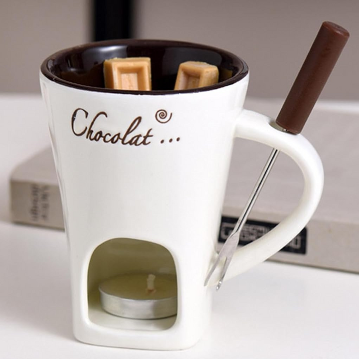 ChocoFondue - Elegant bolle for smeltbar sjokolade og ost Luvikno