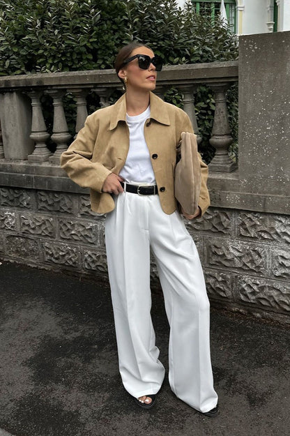 Luvik | Ruskea Nahkajakku