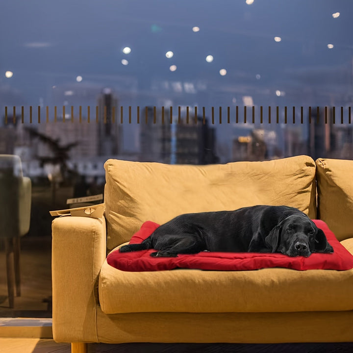 Luvikno | Folding Dog Mat TrekTail DryPad | Vanntett & Lettvektig | 90×60 cm | For Utendørs & Reiser