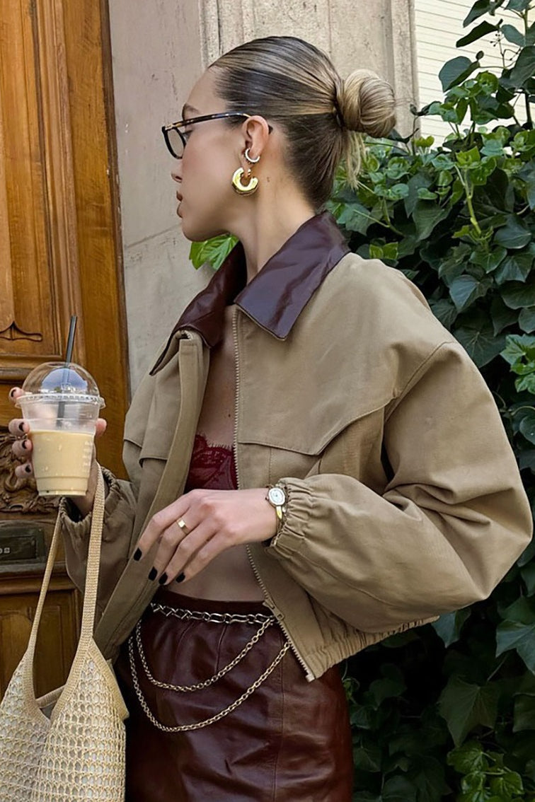 Luvik | Väri Vapaa Istuvuus Takki