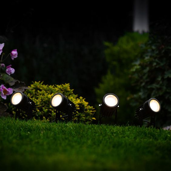 Solar Spotlights 5-delt sett Luvikno