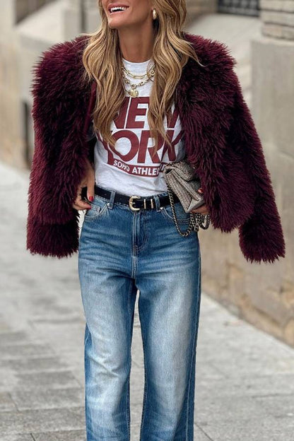 Luvik | Fuksia Hue Fleecetakki