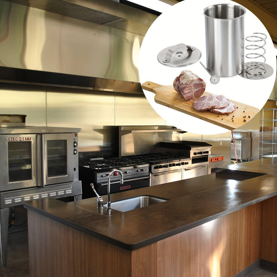 DeliCraft - Luksus Rustfritt Stål Hammer for Kreative Luvikno