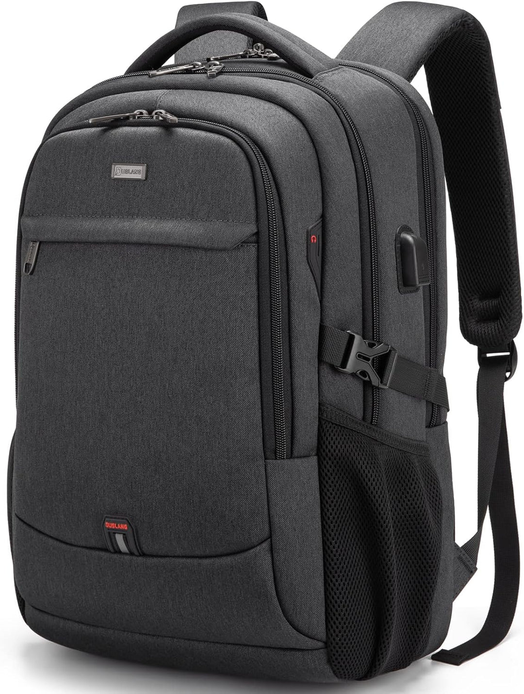 Vanntett reise laptop ryggsekk med USB-port og organisert lagring | Luvikno