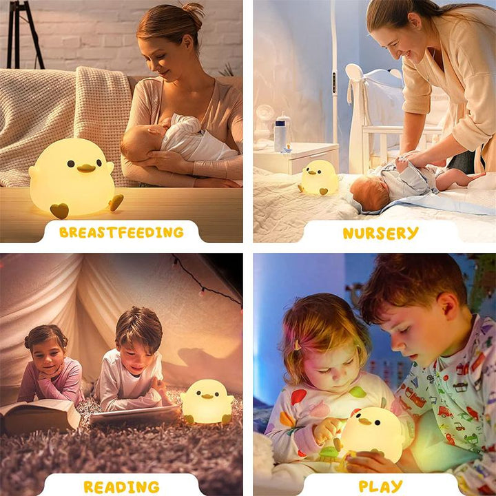 Luvikno | Ducky Buddy Lampe - Beroligende Nattlys For En Bedre Søvn For Ditt Barn
