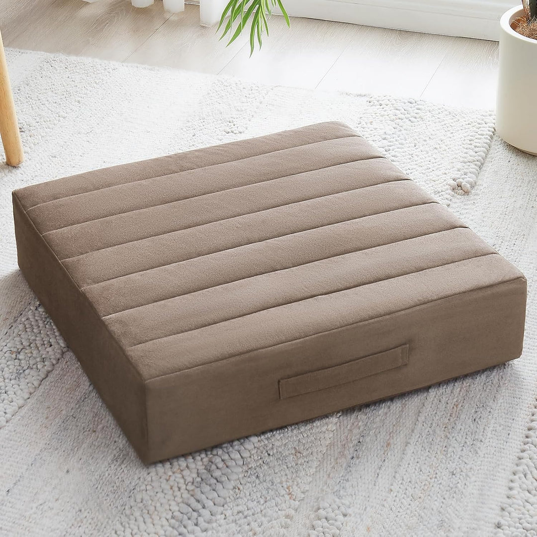 ZenCushion - Luksus Meditasjonspute med Komfortabelt Trekk Luvikno