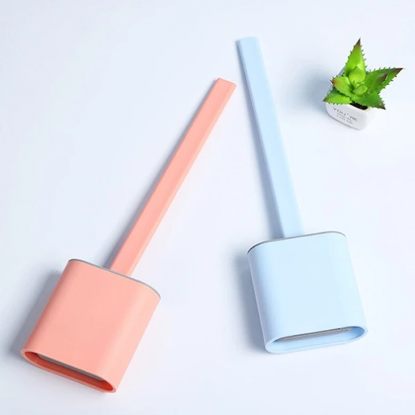 Luvikno | FlexiClean Toalettbørste – Bakteriefri Silikon Design for Enkel Rengjøring