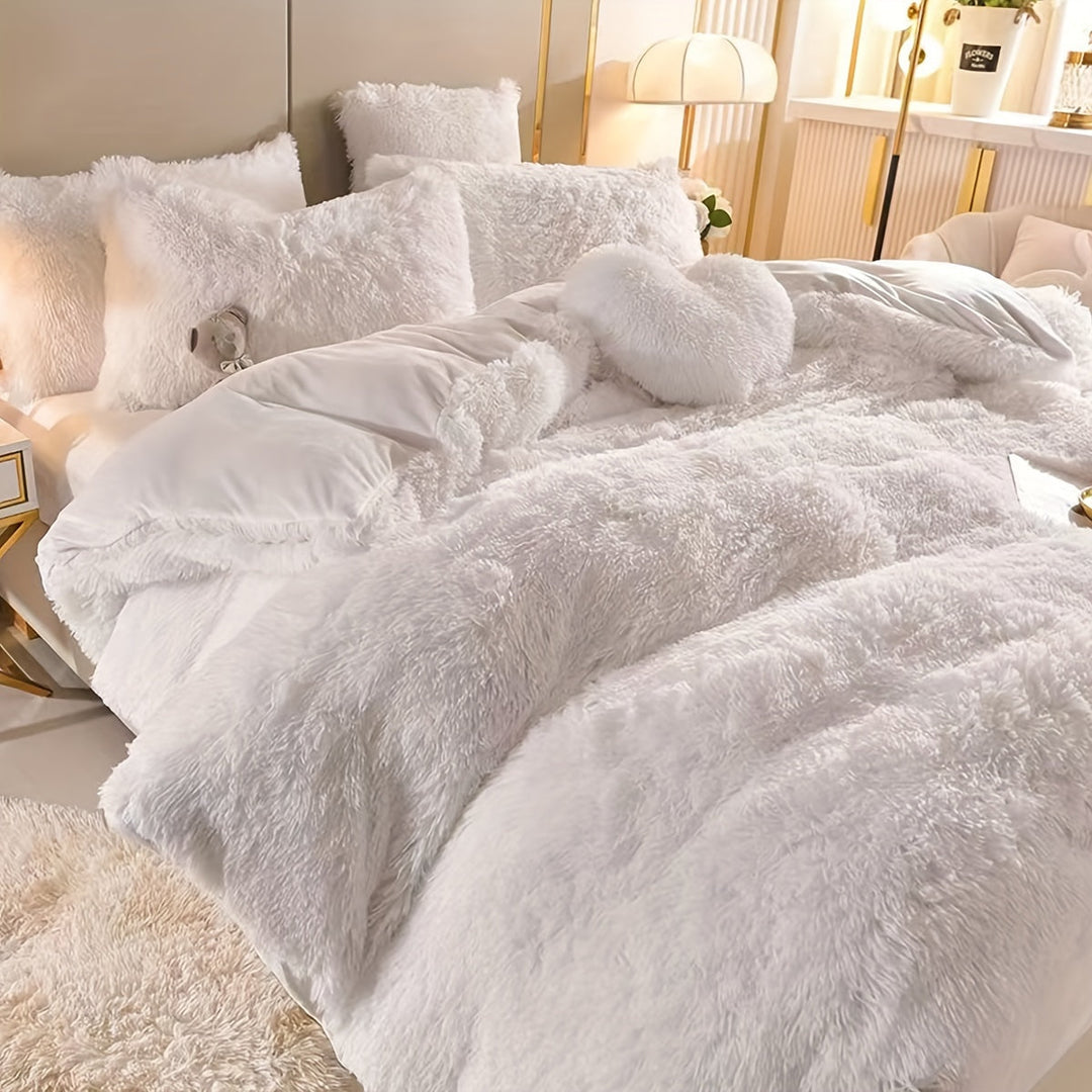 Luvikno | Luksuriøst Fløyels Duvet Dekkesett for Ultimat Komfort