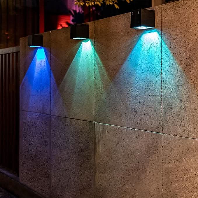 Solar LED Utendørs Vegglampe | Luvikno