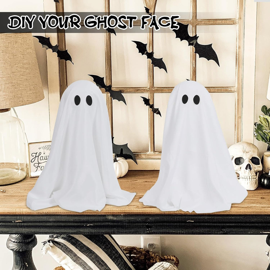 SKUMLE GHOST HALLOWEEN DEKOR - LYSKJEDER BATTERIDREVET Luvikno
