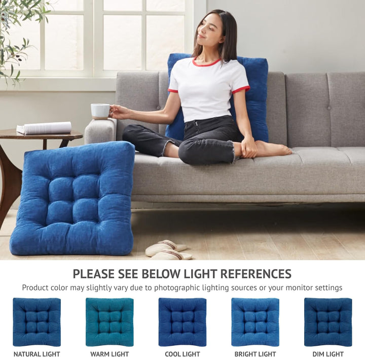 ZenCushion – Sett av 2 Luksus Meditasjonsputer Luvikno