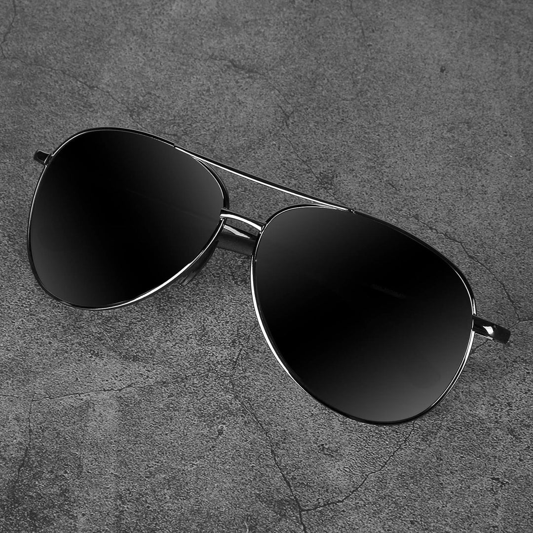 Premium Polariserte Aviator Solbriller - Joey | Luvikno
