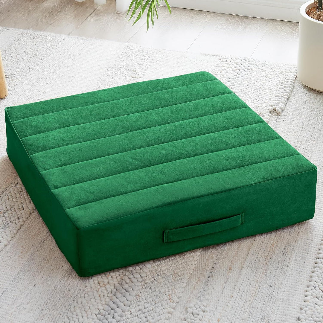 ZenCushion - Luksus Meditasjonspute med Komfortabelt Trekk Luvikno