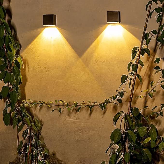 Solar LED Utendørs Vegglampe | Luvikno