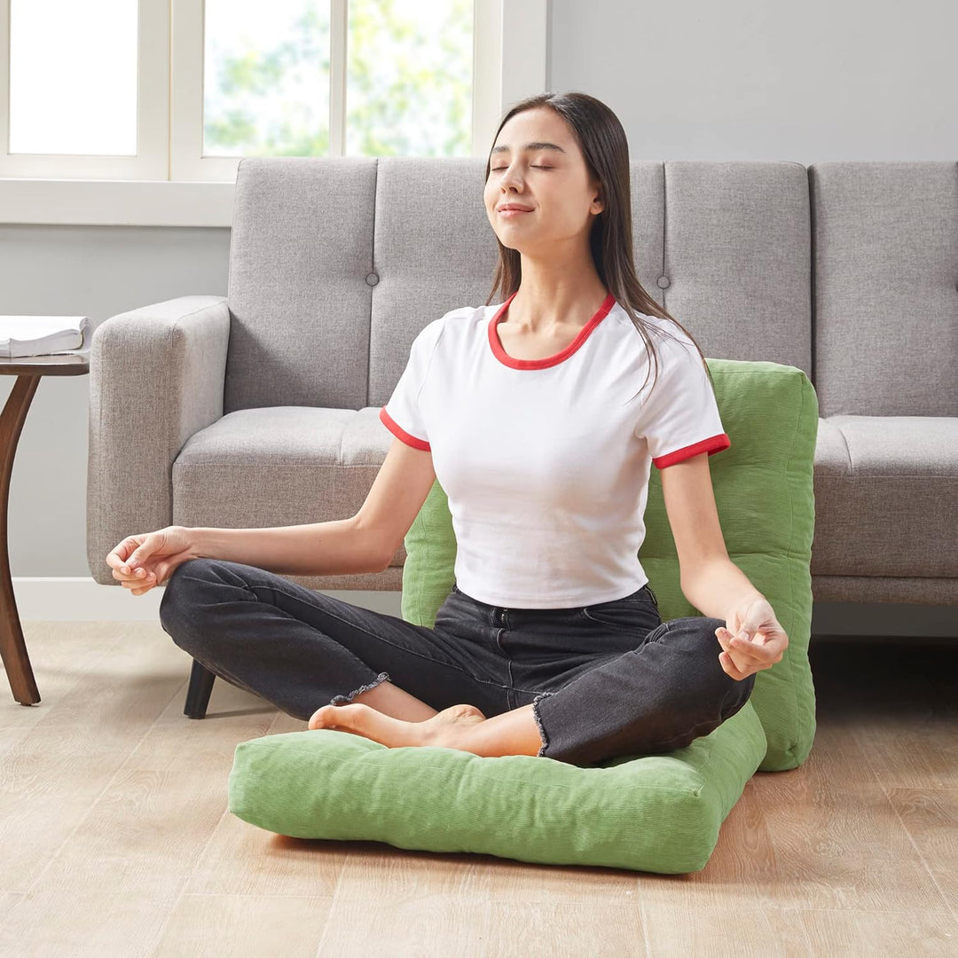 ZenCushion – Sett av 2 Luksus Meditasjonsputer Luvikno