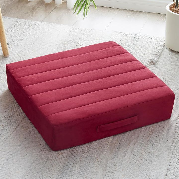 ZenCushion - Luksus Meditasjonspute med Komfortabelt Trekk Luvikno