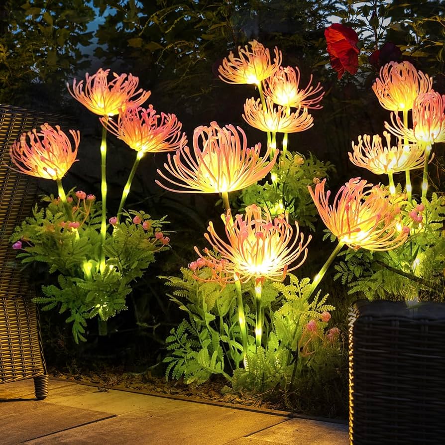 Fortryllende Fe Blomster Lys (2-Pack) | Luvikno