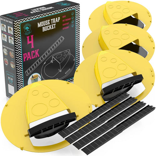 4-Pack Bucket Lokk Mus Falle Luvikno