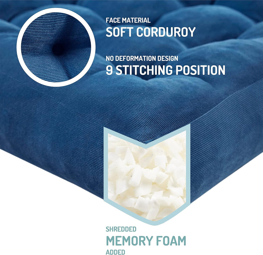 ZenCushion – Sett av 2 Luksus Meditasjonsputer Luvikno