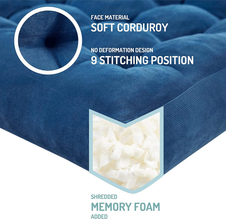 ZenCushion – Sett av 2 Luksus Meditasjonsputer Luvikno
