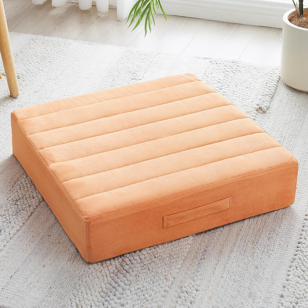 ZenCushion - Luksus Meditasjonspute med Komfortabelt Trekk Luvikno
